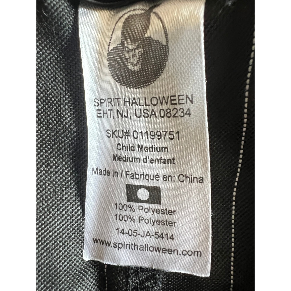 Spirit Halloween Boys Vampire Costume M 7-10 Gothic Victorian Vest Pants Cravat - Picture 6 of 9